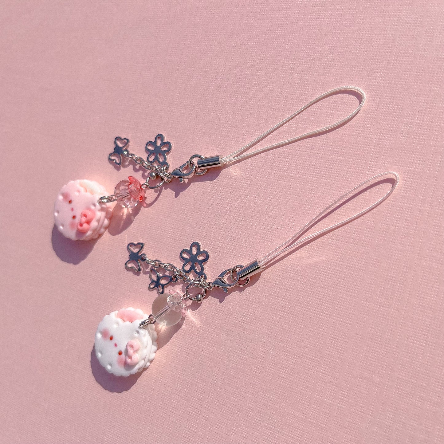 "Meow-caron" Phone Charms