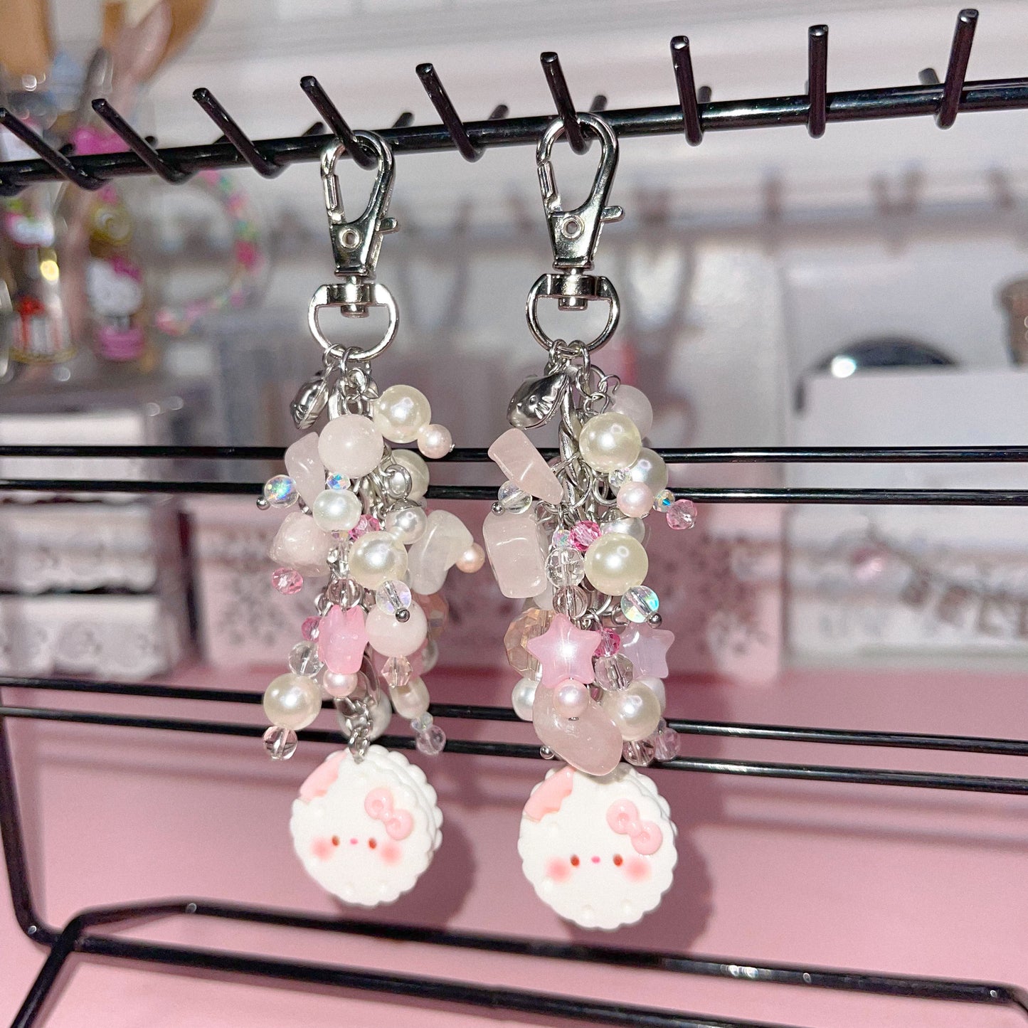 "Blush Bite" Keychains