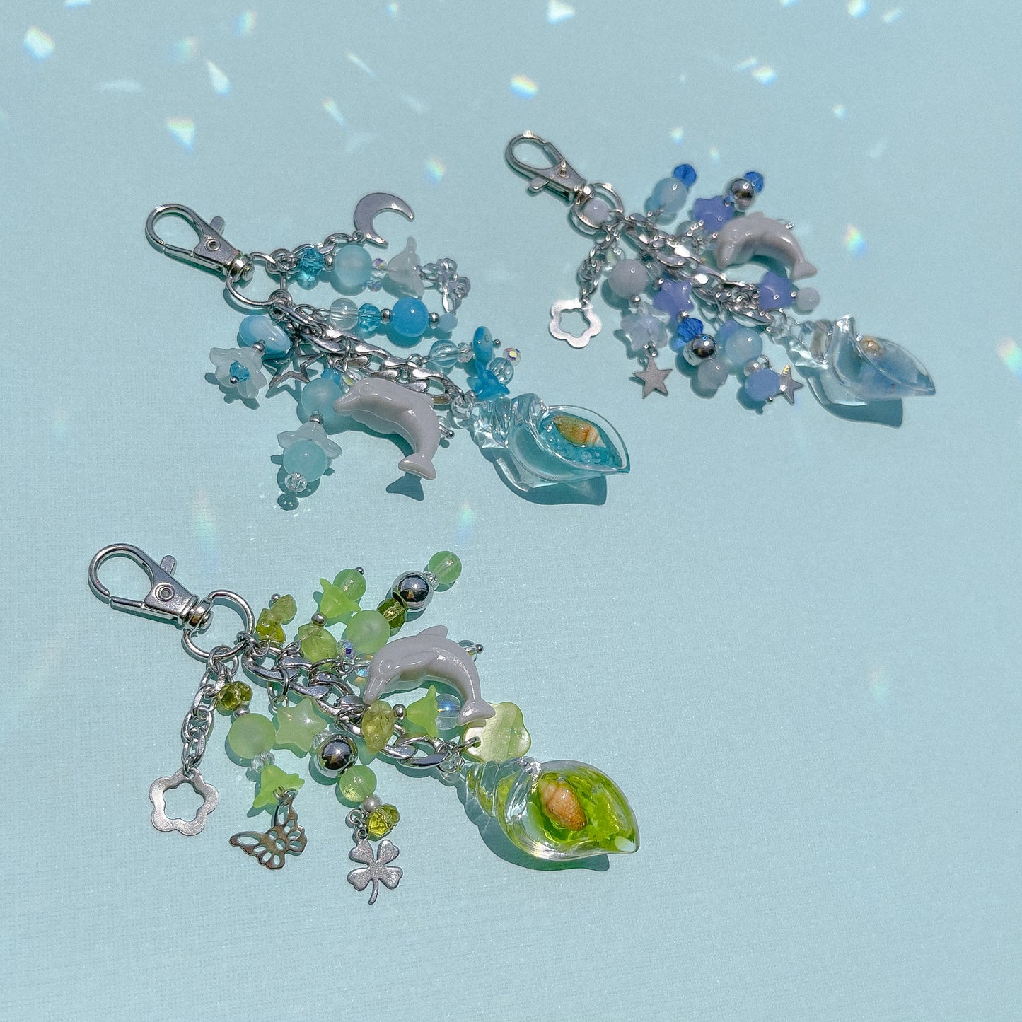 "Washed Ashore" Keychains