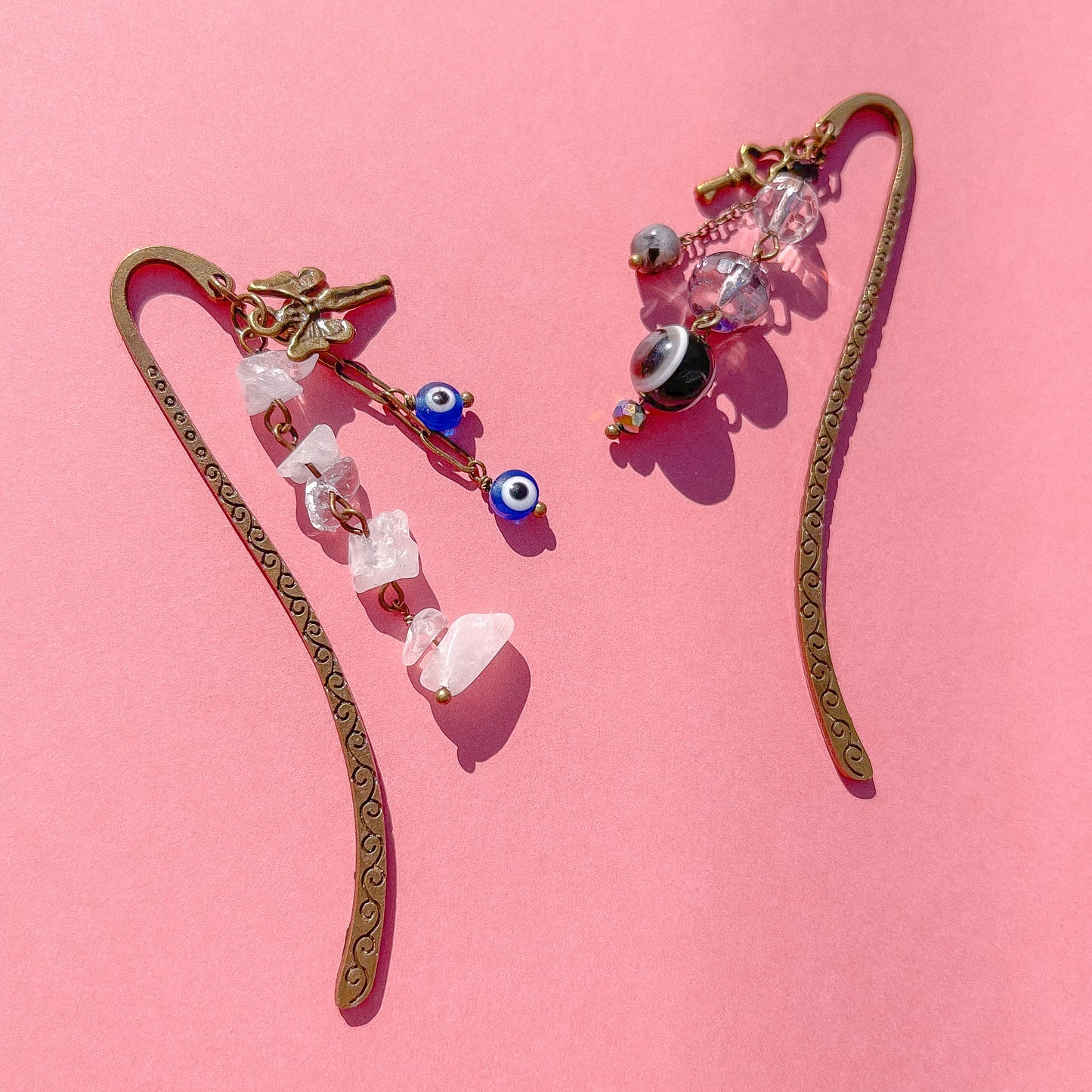 Brass Swirly Bookmarks