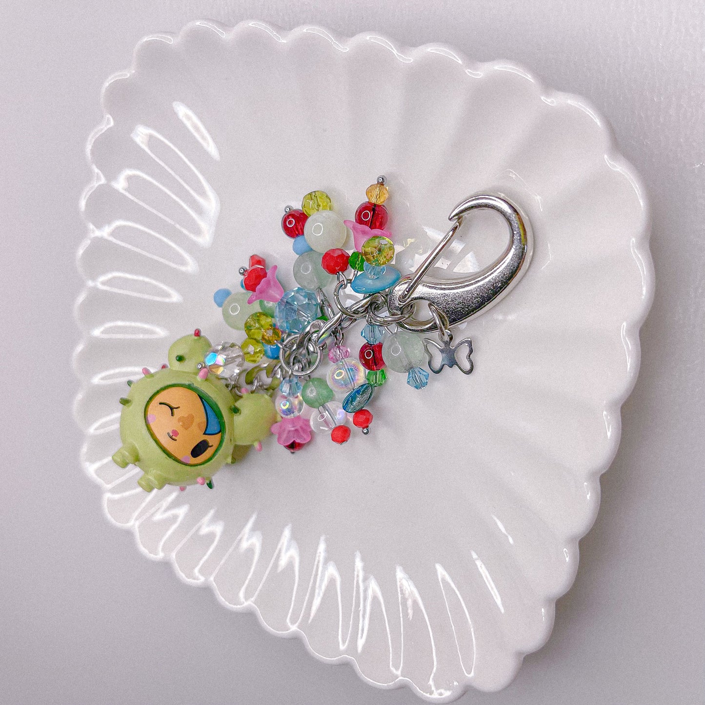 "Prickly Purr" Keychains
