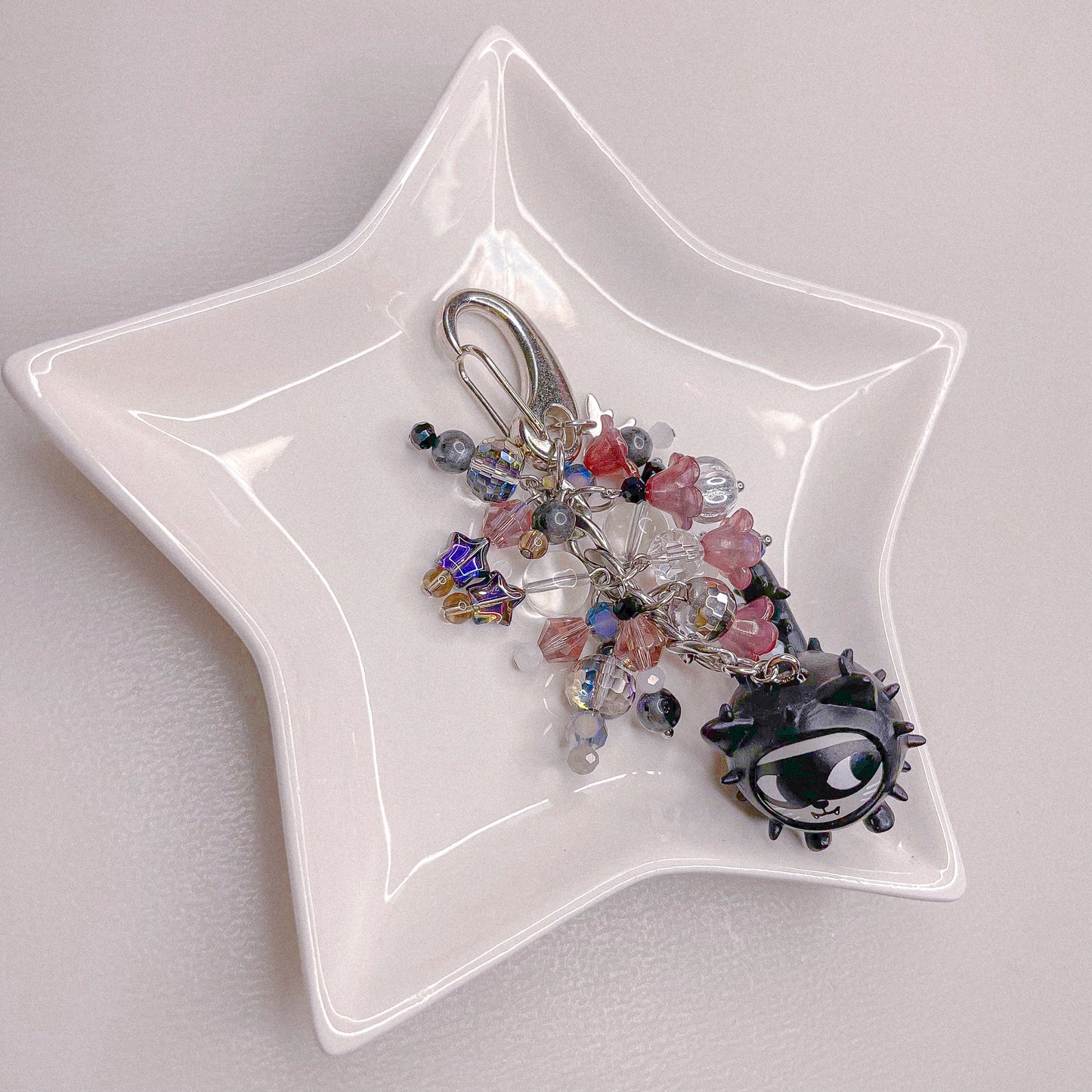 "Prickly Purr" Keychains