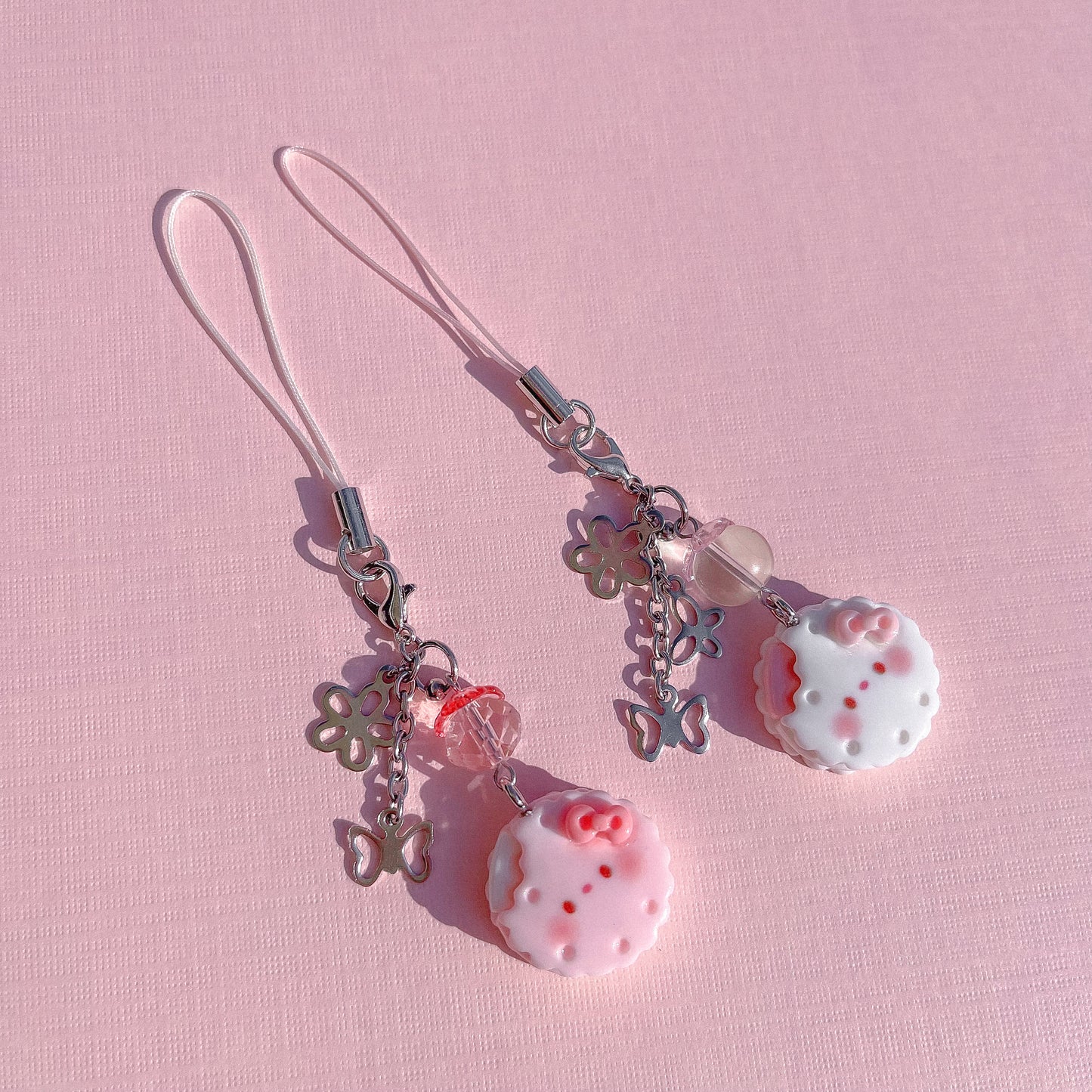 "Meow-caron" Phone Charms