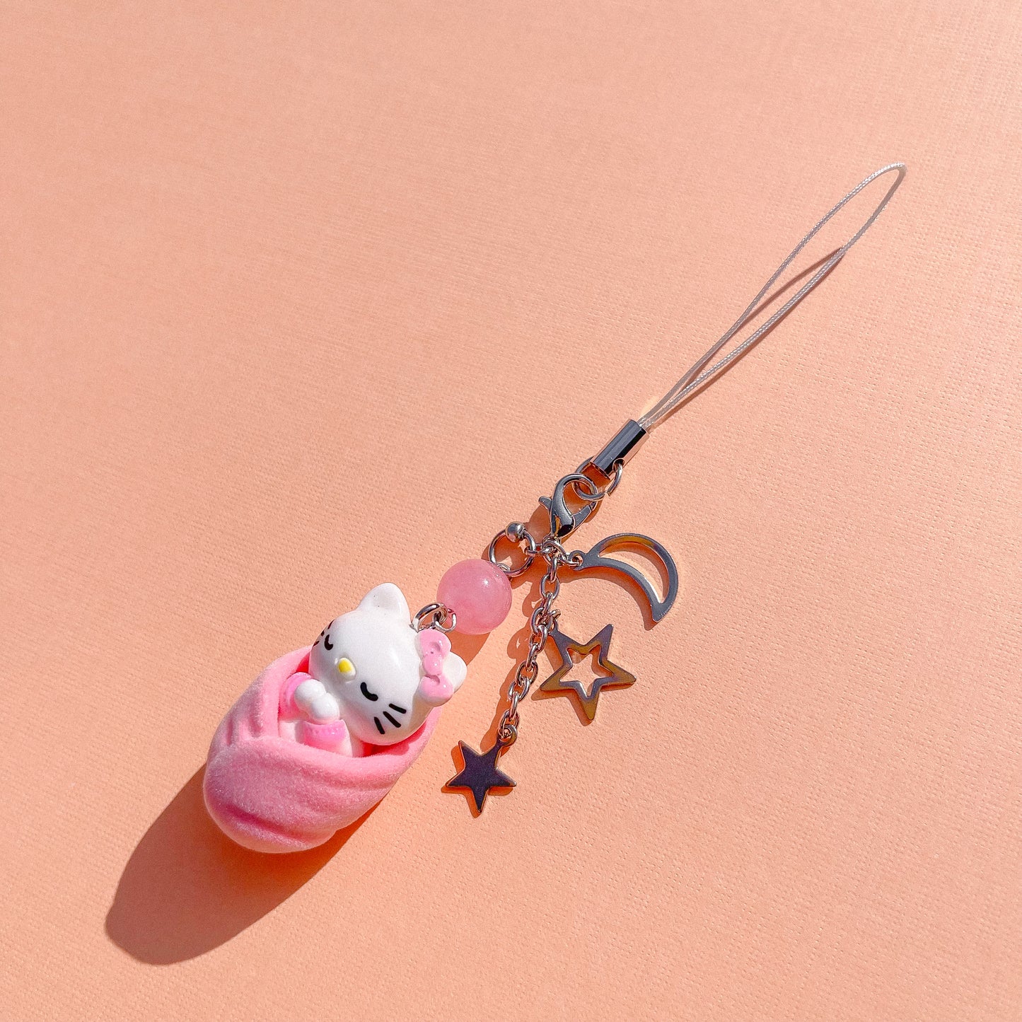 "Cat Nap" Phone Charm