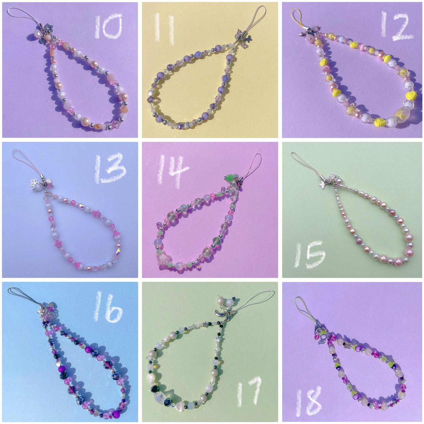 2 in 1 Beaded Phone Straps