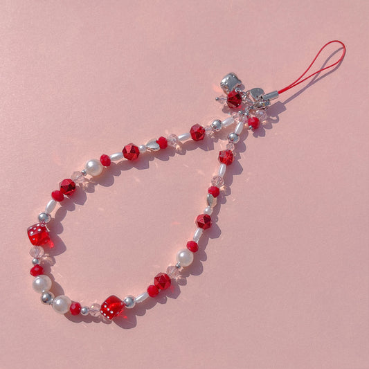 "Cherry Kisses" Phone Strap