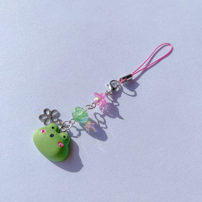 "Ribbit Ribbit" Phone Charms