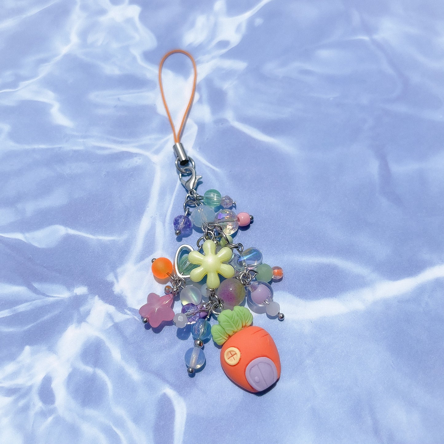 "Coral" Phone Charm