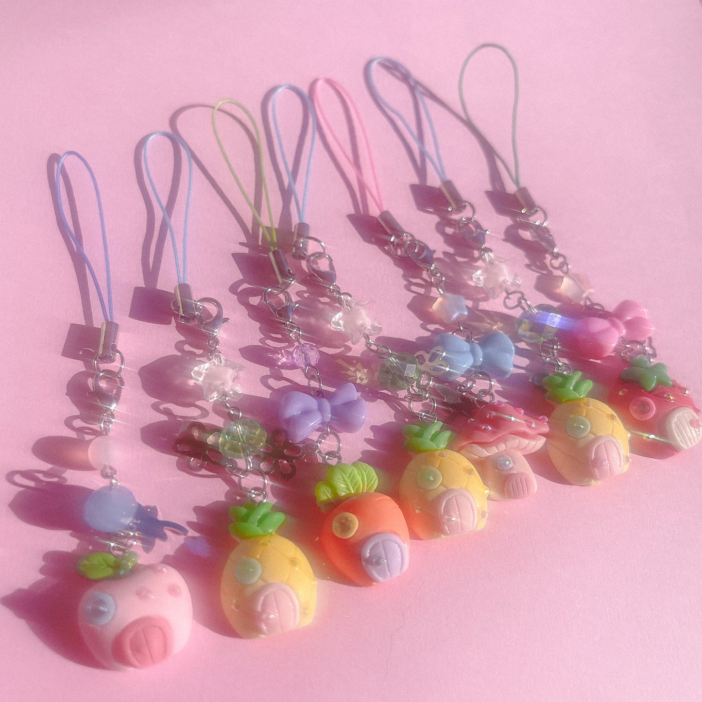 "Fairy Homes" Phone Charms