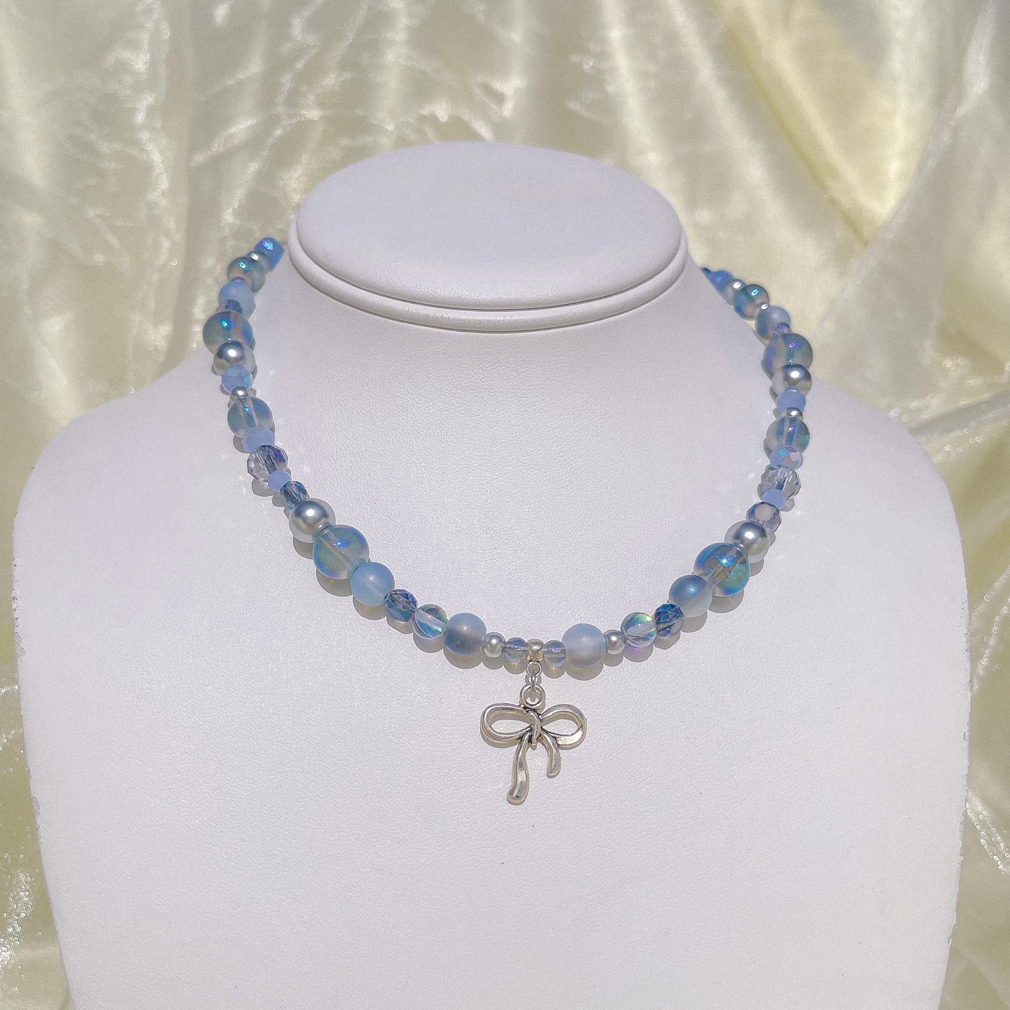 "Lourdes" Beaded Necklace