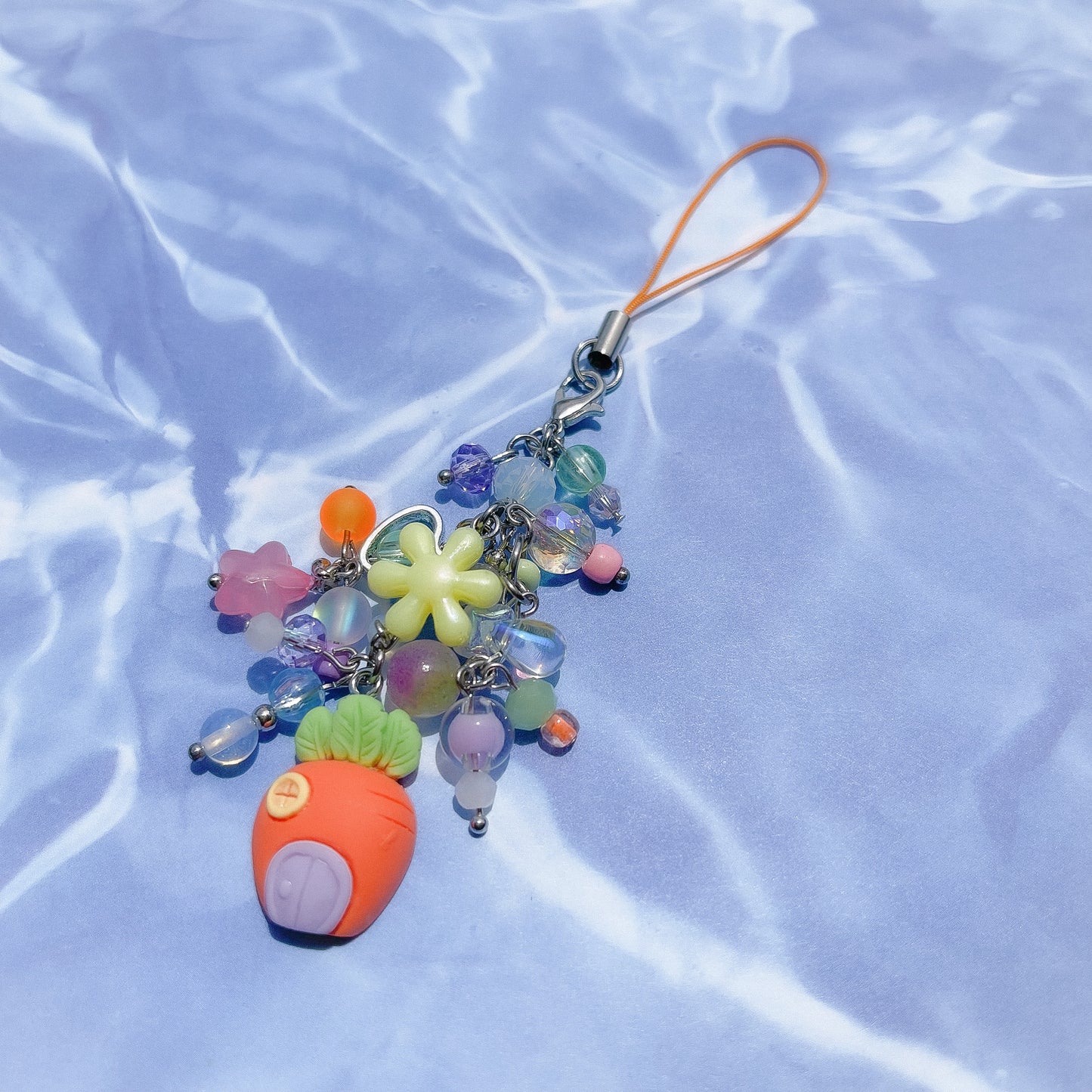 "Coral" Phone Charm